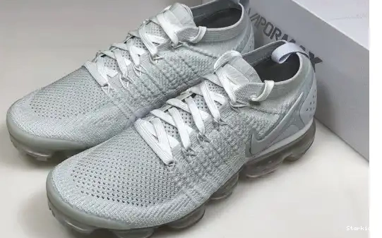 AIR 2 GREY WHITE VAPORMAX 942842-105 FLYKNIT VAST 0531